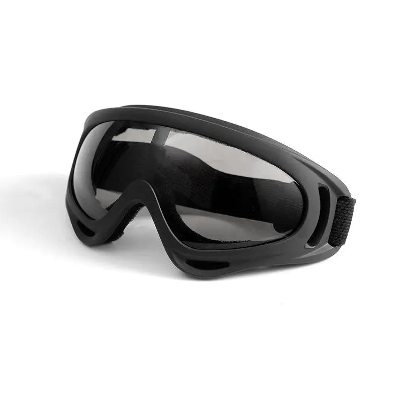 Gafas de sol UV400 para motocross, a prueba de viento, para ciclismo, esquí, con máscara bucal, máscara para casco de moto, máscara de esquí de invierno