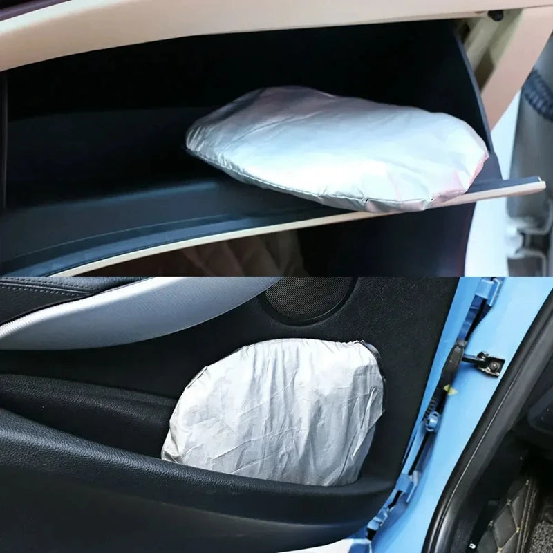 Parasol para parabrisas de coche, cubierta protectora parasol, protector de visera interior anti UV, parasol plegable para parabrisas, accesorios para coche