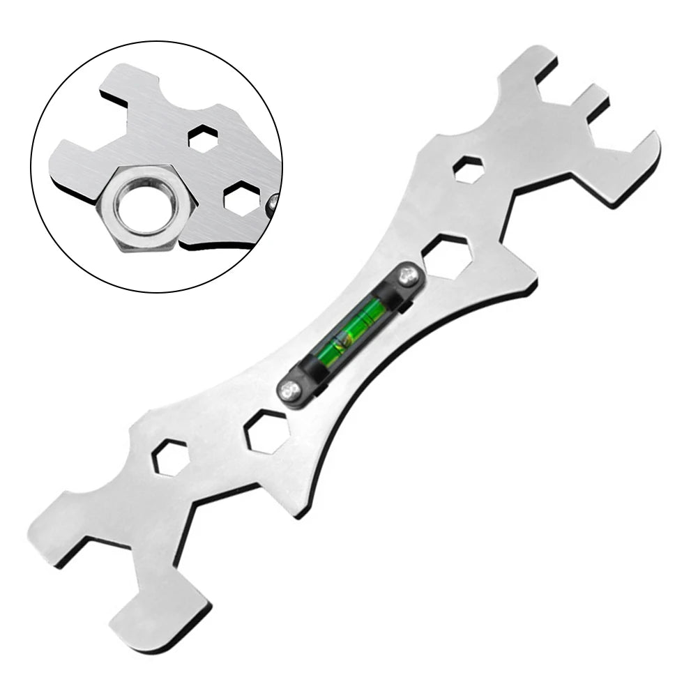 19*5,8*0,25 cm Rørleggerreparasjonsverktøy Dusjinstallasjonsverktøy Manuelt rørleggerverktøy Allsidig bruk Lett design