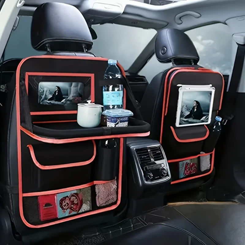 Multi-Pocket Car Seat Organizer