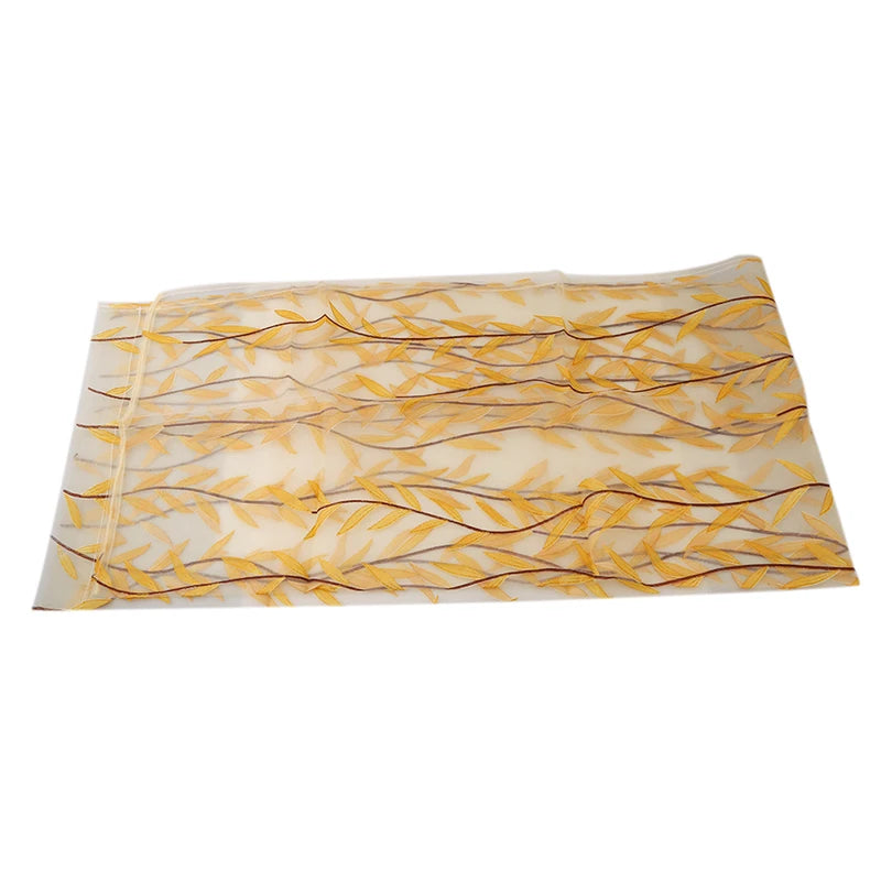 Fashion Chic House Room Living Room Bedroom Door Window Decoration Curtains Yarn Curtains Willow Pattern Upscale Jacquard