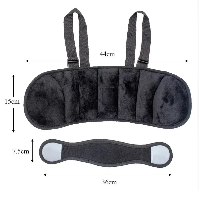 Soporte de cabeza para niños para reposacabezas de coche, posicionadores de sueño para cuello, almohada ajustable para asiento de coche para bebés y niños, almohadas suaves fijas para dormir