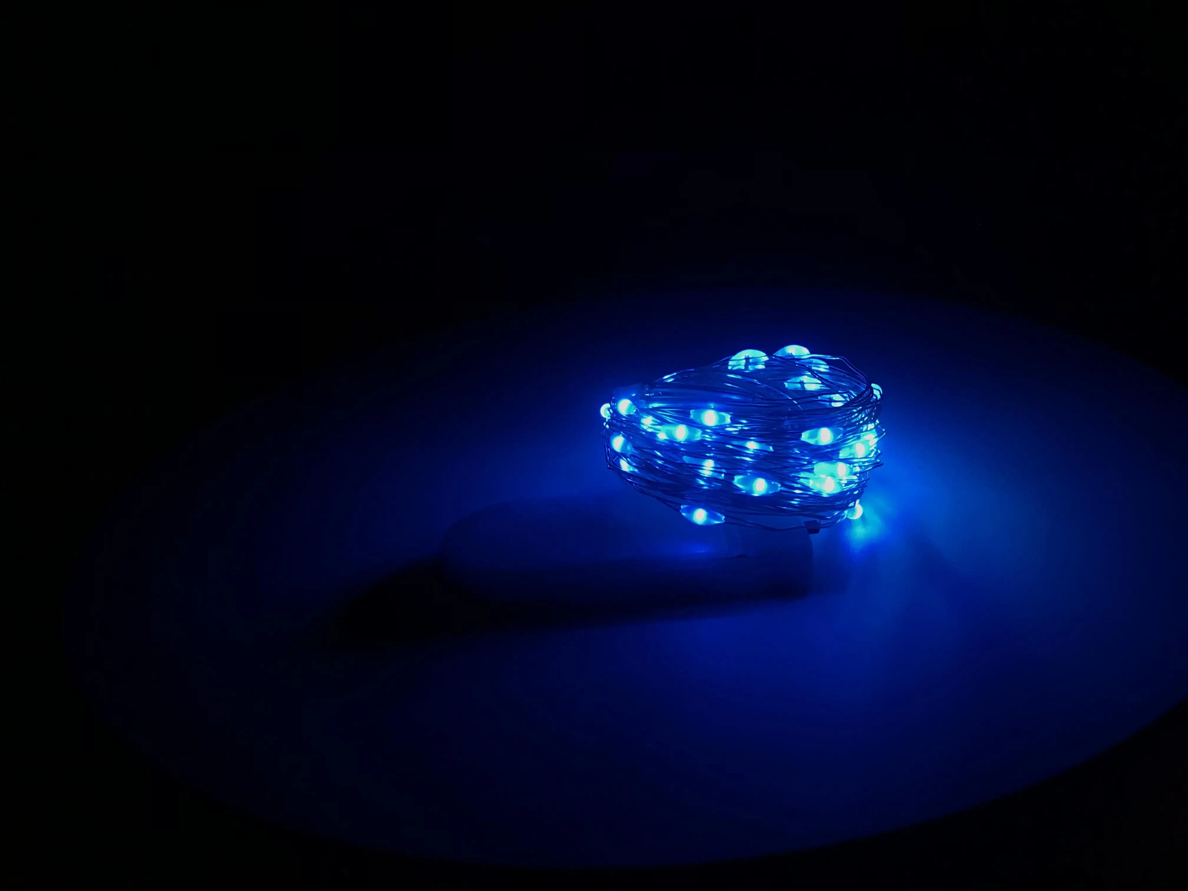 Luces LED de cadena, luz de noche, iluminación navideña, guirnalda de hadas de 1M, 2M, 3M, 5M, luz decorativa para Año Nuevo, boda, fiesta de cumpleaños