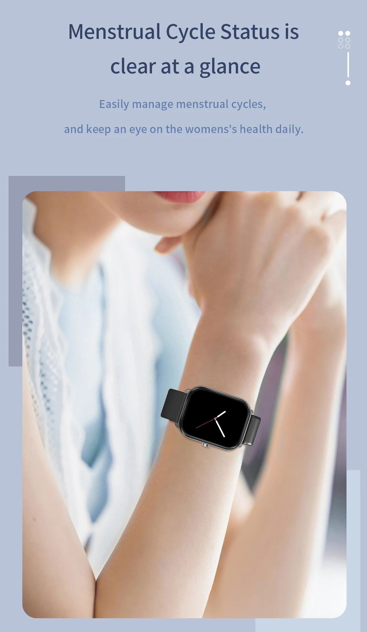Reloj inteligente con pantalla grande de 2.01 pulgadas, cámara a prueba de agua, múltiples modos deportivos, llamadas Bluetooth, para hombres y mujeres, Smartwatch para Xiaomi