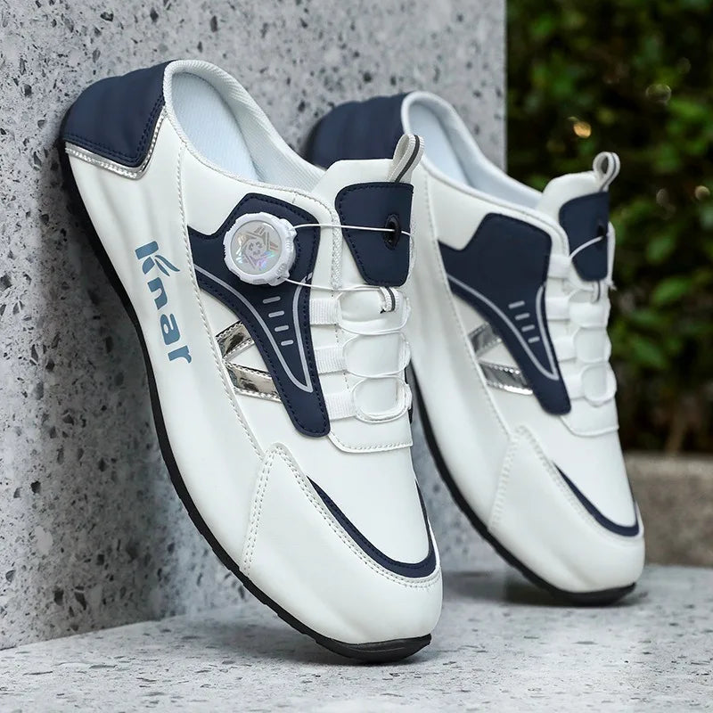 Zapatos de Hombre Moda Verano Suela Blanda Medias Pantuflas Casuales Versátiles Zapatos de Hombre de Moda Tendencia Zapatos Baotou para Exteriores