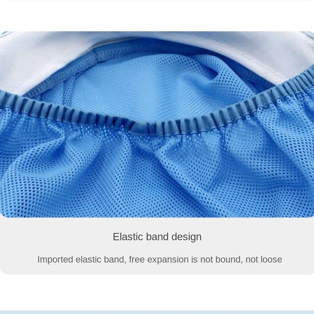 Elegant tøyarbeidshatt Arbeidsklær Røykbestandig støvtett hatt Pustende hotellkokkehette Hotellrestauranter