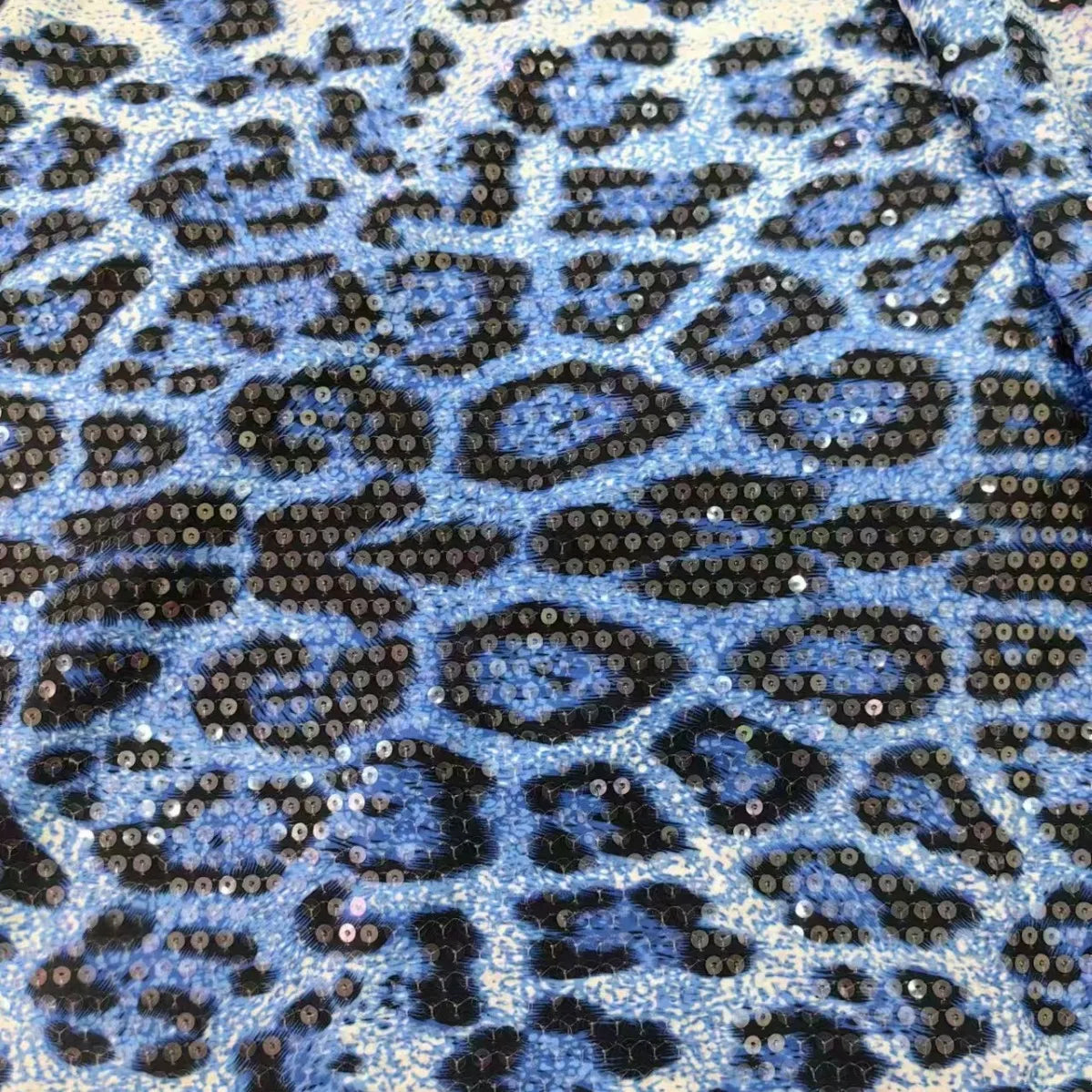 Vestido de Noche de Lujo con Lentejuelas Estampado de Leopardo para Mujer 2025 Moda Manga Larga Cuello Alto Vestidos sin Espalda con Cola Barrida
