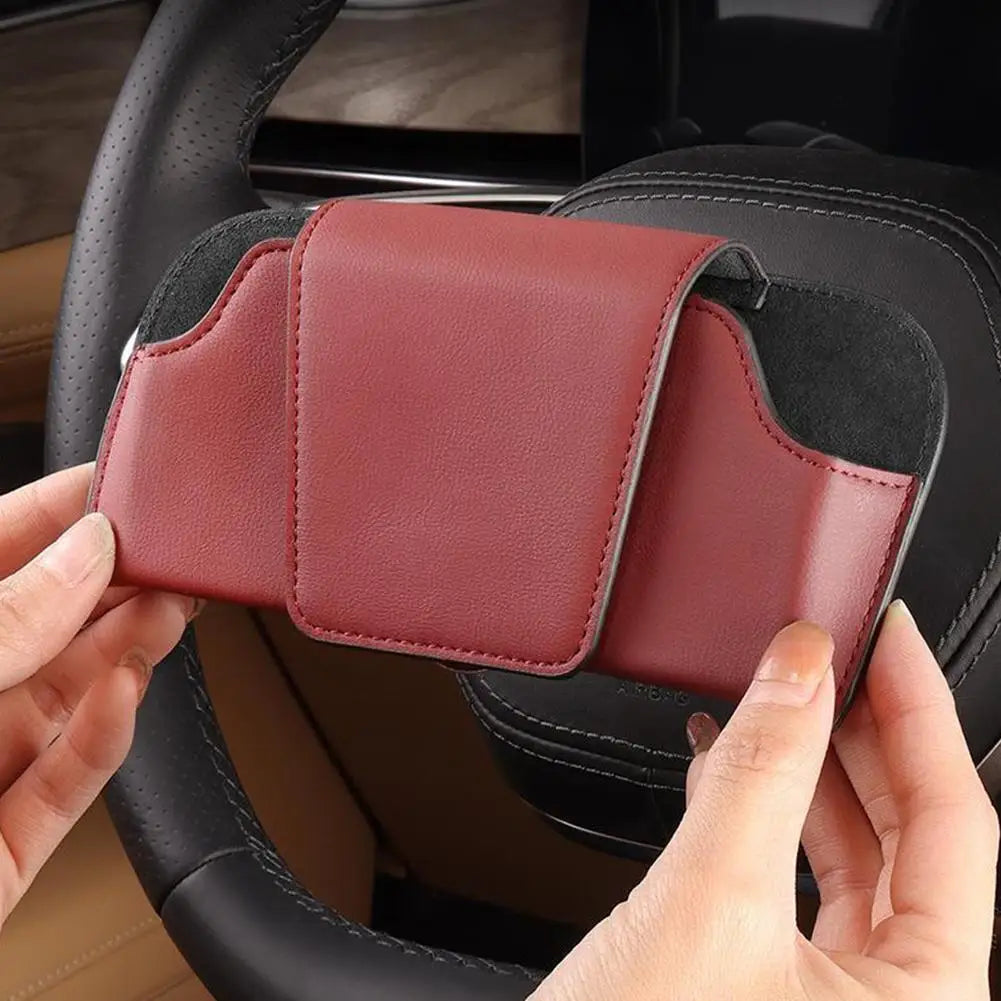 Multifunction Car Sunglasses Holder Pen, glasses holder, ticket holder, file holder Auto Sun Visor Glasses Case Ticket Storage