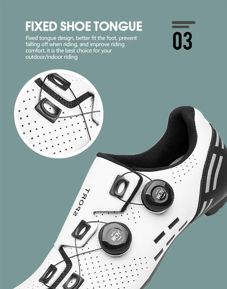 Zapatillas de Ciclismo de Velocidad, Zapatillas de Ciclismo de Carretera para Hombres y Mujeres, Zapatillas de Ciclismo de Ruta, Zapatillas de Ciclismo de Carreras Autoblocantes para Shimano