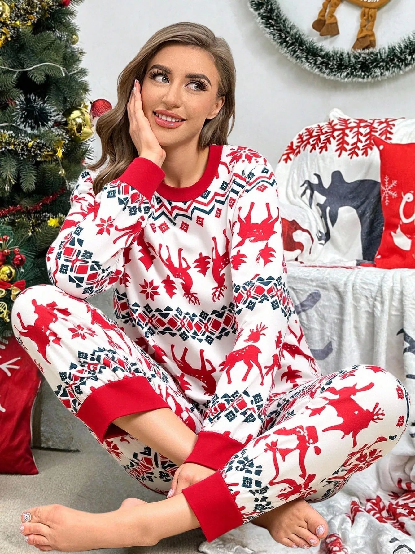 Women’s Christmas Pajama Set