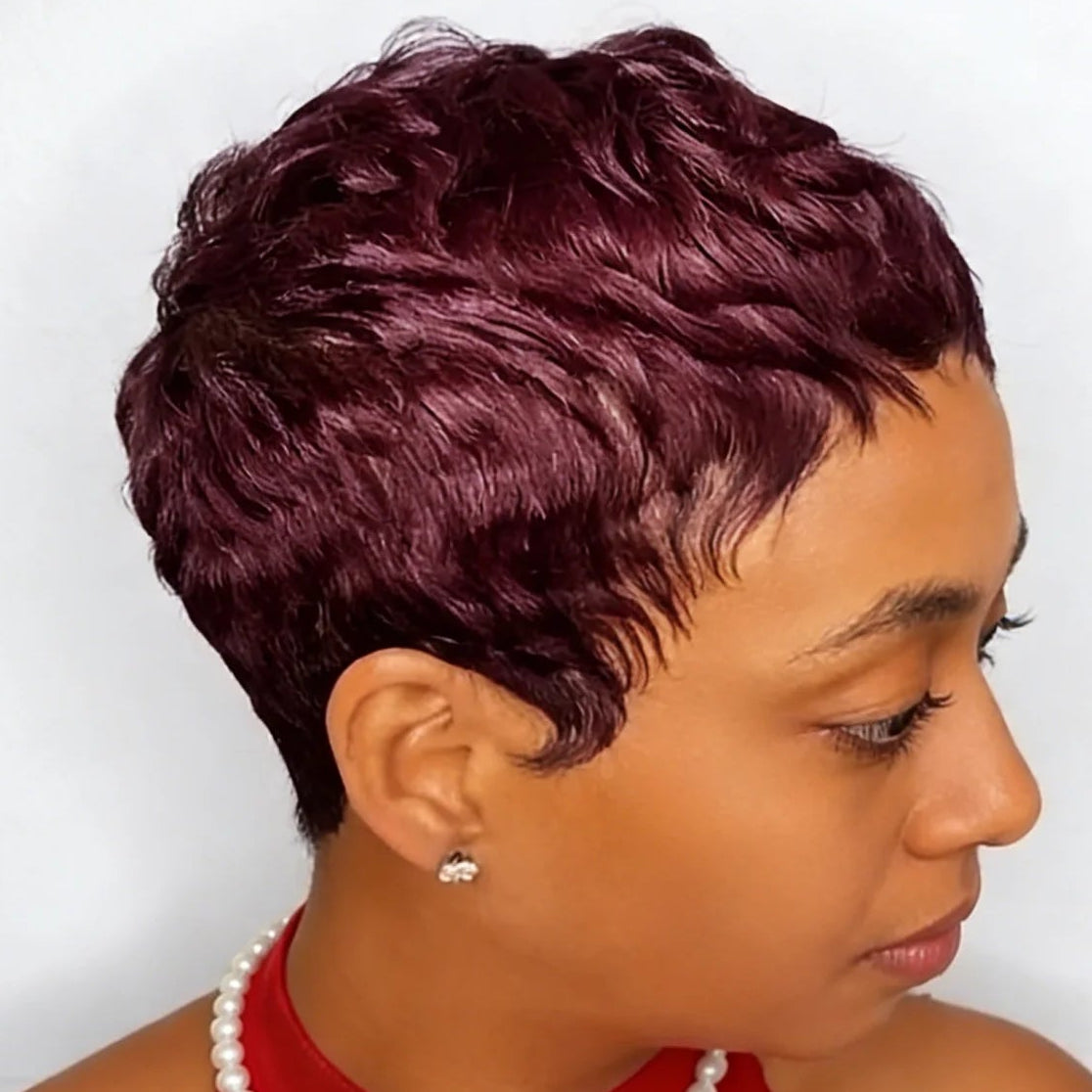 Straight Pixie Hair Wig