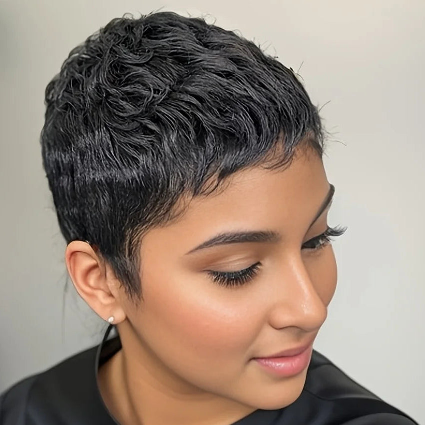 Colored Pixie Wig