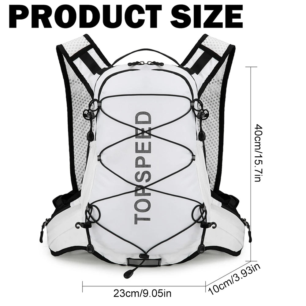 Lightweight Hiking Backpack for Men Women, Outdoor Camping Travel Daypack with Hydration System, Cycling Running Gear