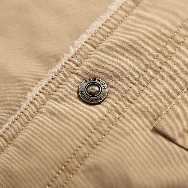 Ropa de abrigo: Chaqueta tipo bómber de forro polar, cortavientos para hombre, parkas masculinas gruesas y cálidas, chaquetas militares de invierno para hombre, abrigos con cuello de piel.