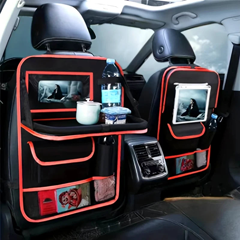 Multi-Pocket Car Seat Organizer