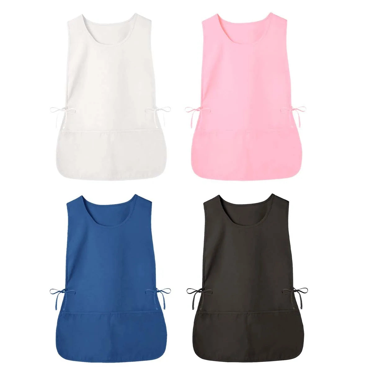 Fashion Advertising Shirt Vest Worker Clothes Kitchen Floral Uniform Waistcoat Cleaning Waistcoat Apron For Man Woman