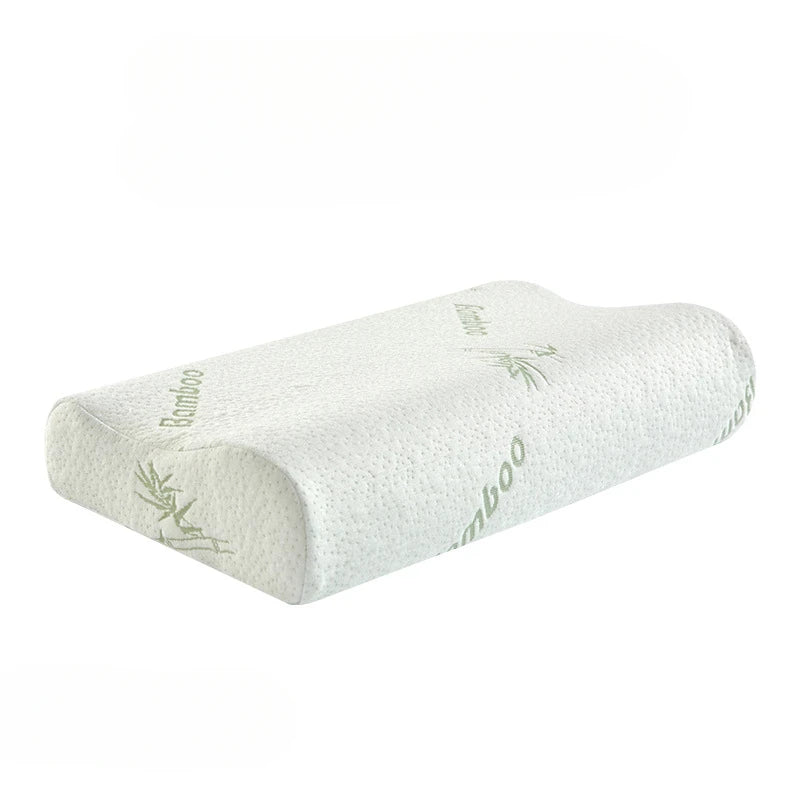 Almohada larga de espuma viscoelástica, almohada protectora cervical de rebote lento, almohada de maternidad con forma para dormir, almohadas ortopédicas