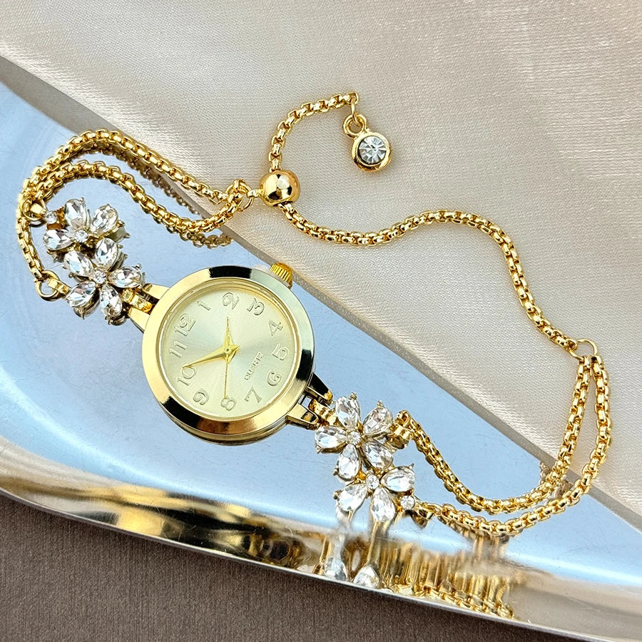 Pulsera de mujer con diamantes de colores, nueva, simple, a la moda