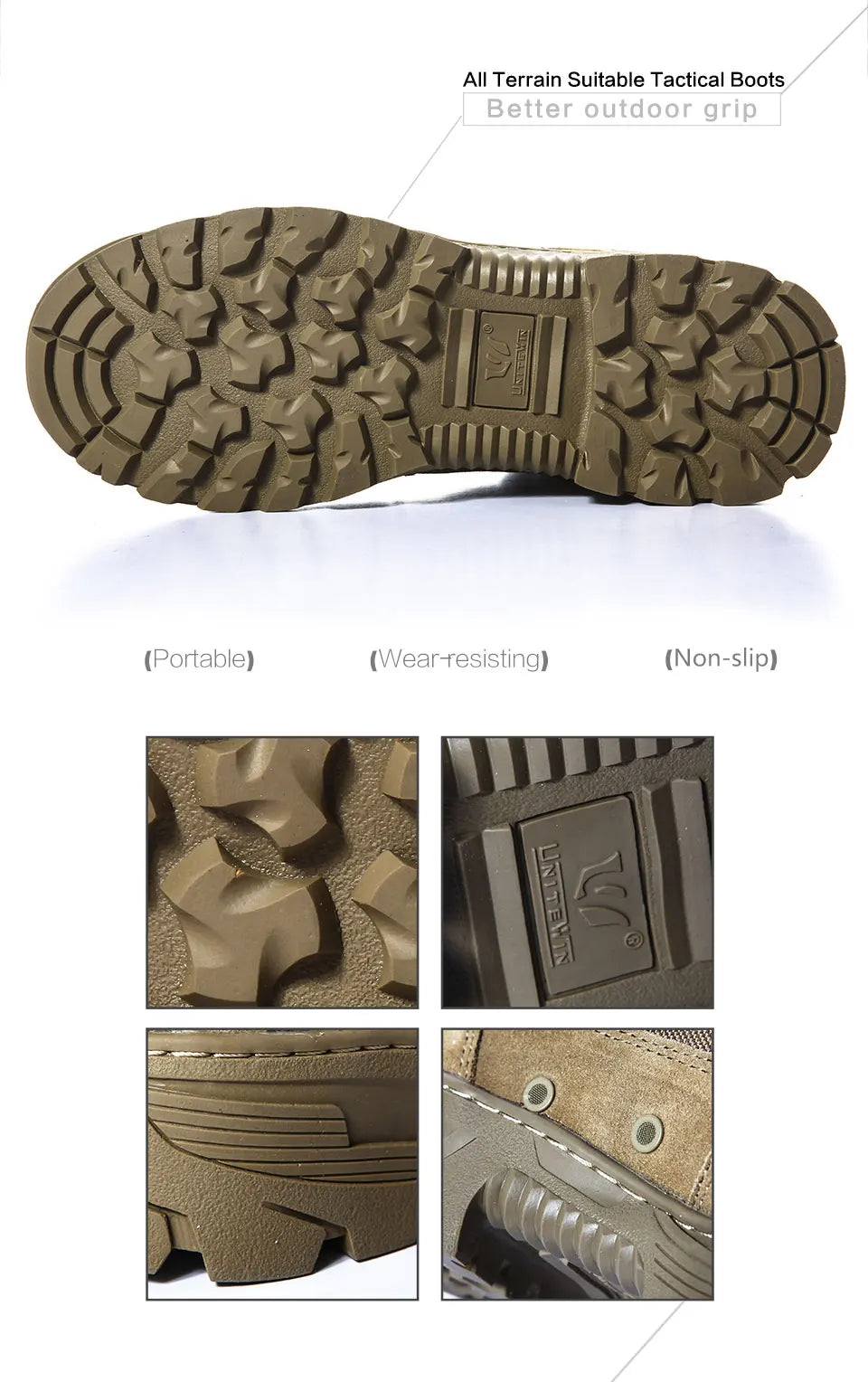 Zapatillas de Senderismo Impermeables para Hombre, Calzado de Trekking, Zapatillas de Senderismo Marrones de Alta Calidad, Botas Masculinas para Hombre