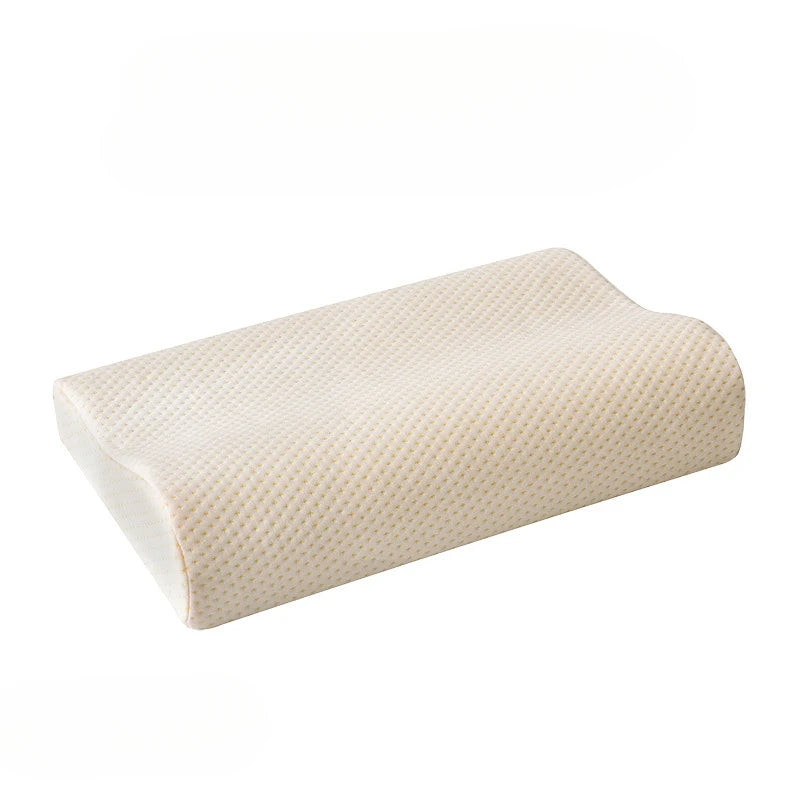 Almohada larga de espuma viscoelástica, almohada protectora cervical de rebote lento, almohada de maternidad con forma para dormir, almohadas ortopédicas