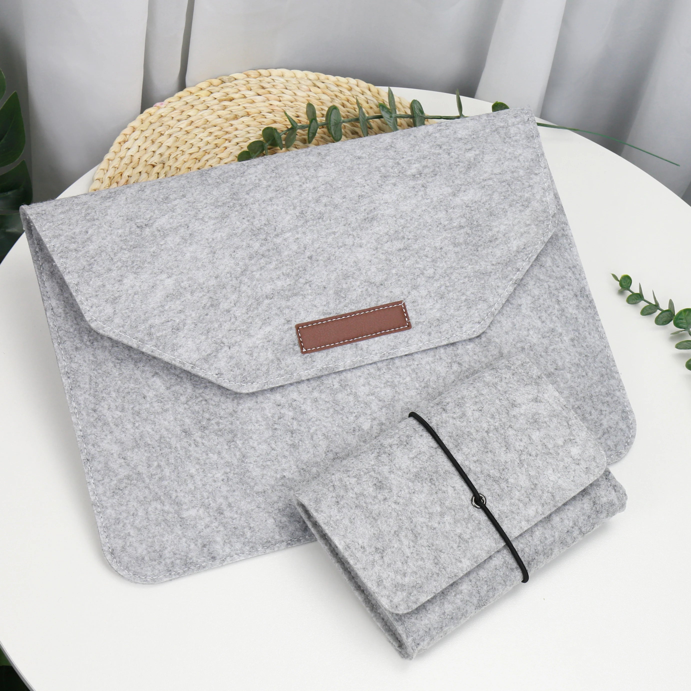 PC-veske i ullfilt til 11, 12, 13, 14, 15, 16 tommer, bærbar PC-veske til Macbook, Xiaomi, Huawei, Lenovo, Dell, ASUS, Acer