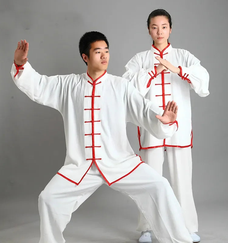 Traje tradicional de Kung Fu y Tai Chi – Gracia, fuerza y equilibrio