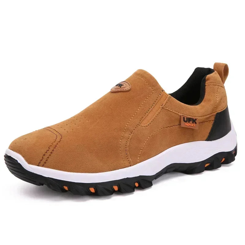 Men’s Outdoor Hiking & Running Shoes – Non-Slip Casual Sports Loafers