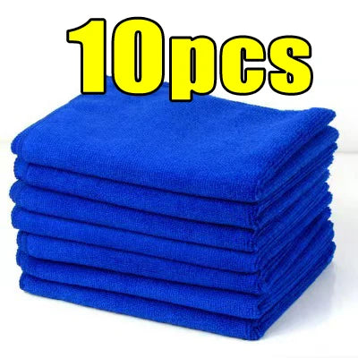 Paños de limpieza de microfibra Paños de microfibra sin pelusa Toallas de limpieza reutilizables con súper absorbencia para ventanas de automóviles
