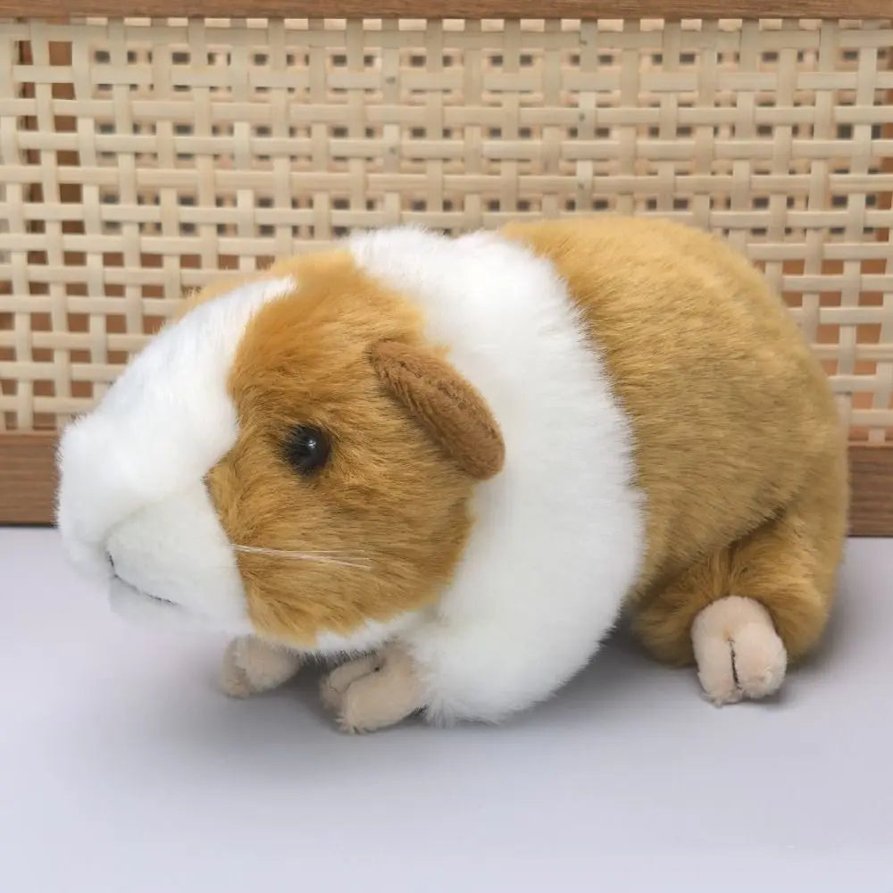 Cartoon Stuffed Animals Guinea Pig Stuffed Cute Dolls Real Life Plush Mouse Dolls 18cm Fluffty Hamster Doll Children Gift