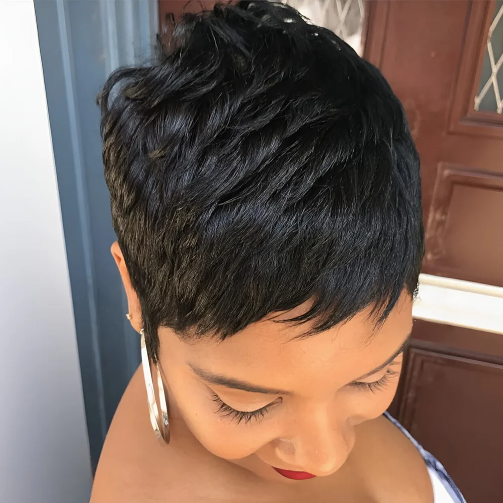 Layered Pixie Wig