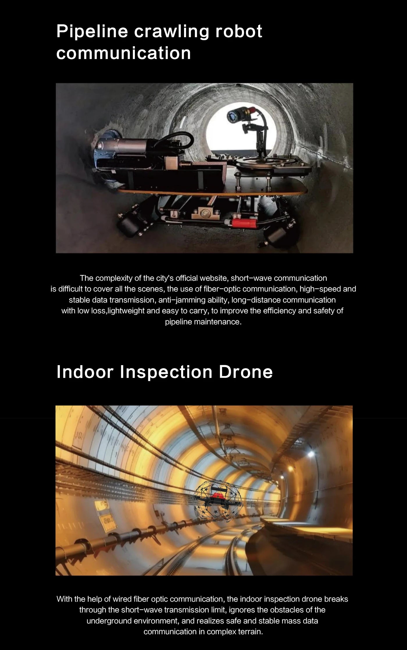 Fibra Óptica para Dron FPV, Dron Guiado por Fibra, Dron FPV de Carreras con Módulo Fotoeléctrico Antiinterferencias 2km/3km/5km/10km