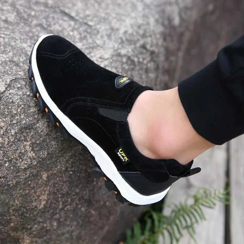 Zapatillas de exterior para hombre, calzado deportivo para caminar, calzado cómodo para hombre, calzado para escalar y senderismo para hombre