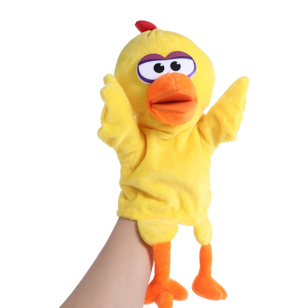 para Niños Peluches Peluches Oso Tiburón Peluches Marioneta de Dedo Títere Animal Muñeco de Peluche