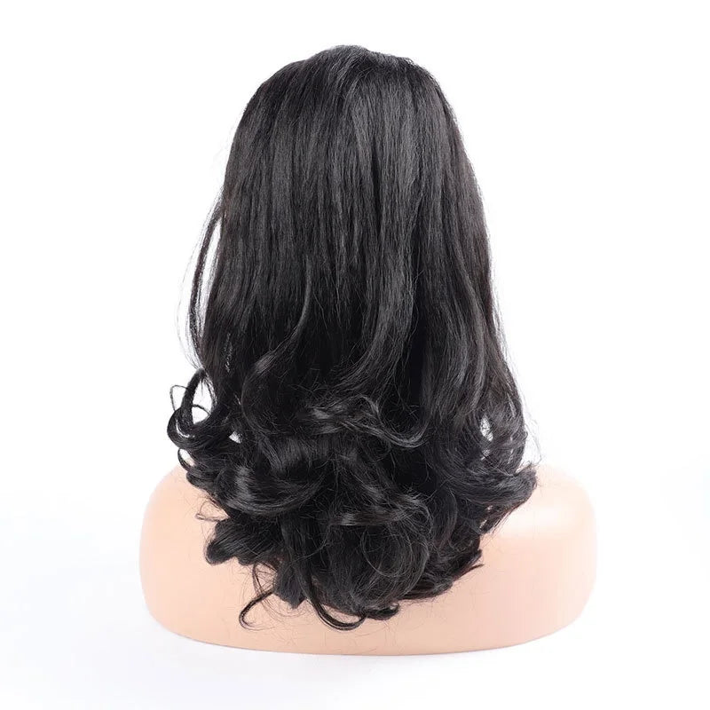Blice Synthetic Drawstring Ponytail Hair Pieces Ponytail Kinky Straight Hair Extensions Kanekalon Hair With Combs Warp Ponytail