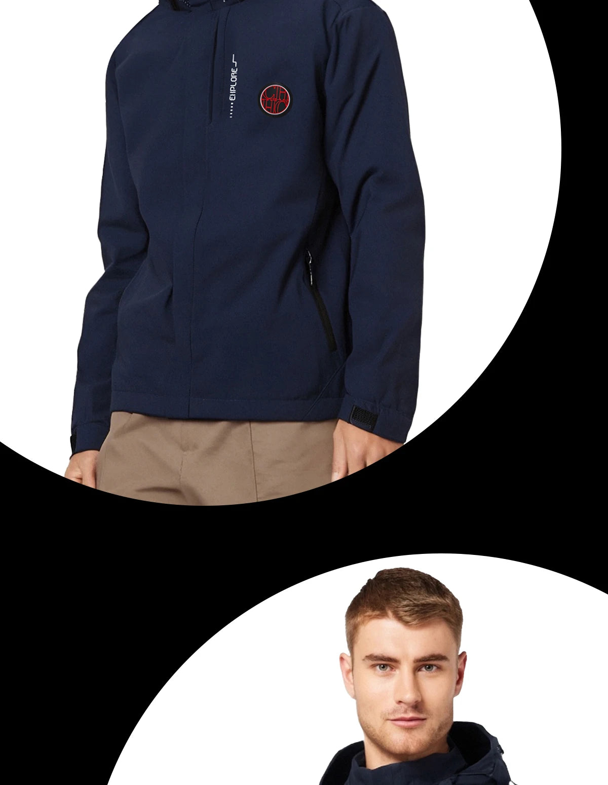Chaqueta Intercambiable de Hombre, Montañismo al Aire Libre de Primavera, Chaqueta para Caminar, Pareja de Moda, Abrigo Delgado con Cremallera para Mujer y Hombre