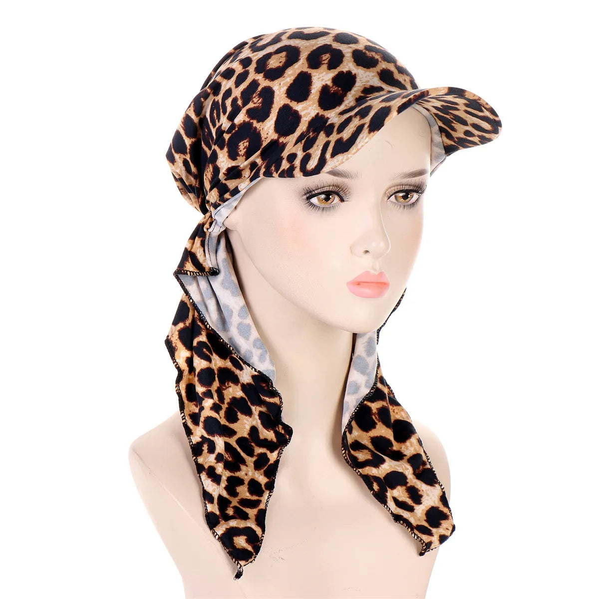 Brim Hijab Baseball Cap