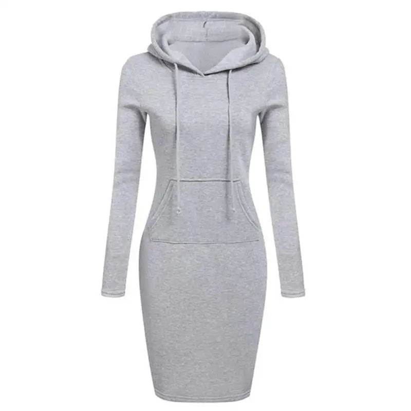 Hooded Sweatshirt Dress – Cozy, Casual & Effortlessly Stylish