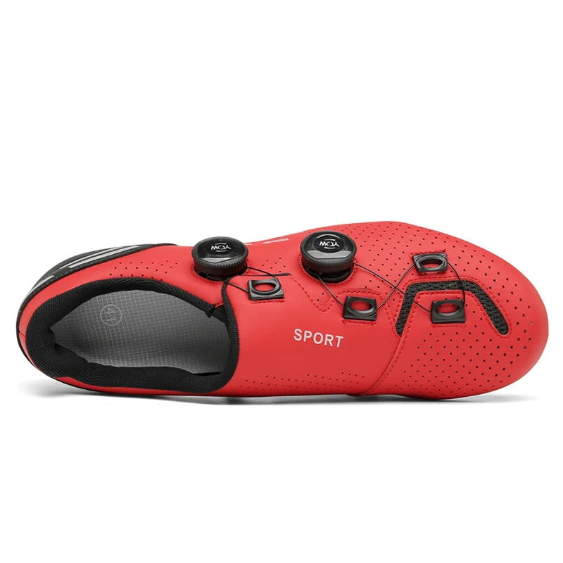 Zapatillas de Ciclismo de Velocidad, Zapatillas de Ciclismo de Carretera para Hombres y Mujeres, Zapatillas de Ciclismo de Ruta, Zapatillas de Ciclismo de Carreras Autoblocantes para Shimano