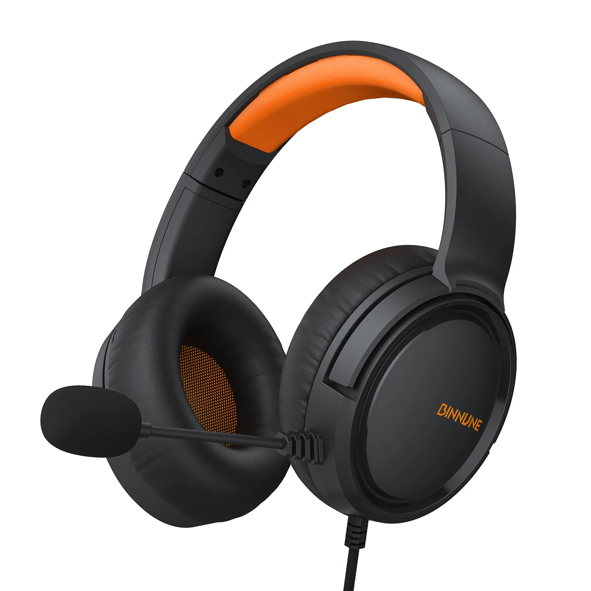 Auriculares gaming BINNUNE con micrófono para PS4 PS5 Xbox Series X|S Xbox One PC Switch Auriculares gaming con cable para Playstation 5 Xbox 1