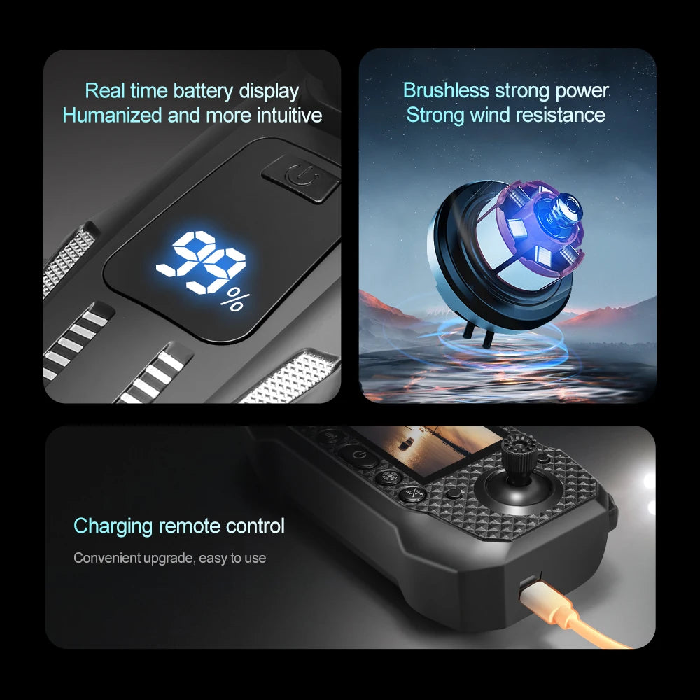 New For Xiaomi M6 Drone 8K Professional HD Camera Drones 5G WIFI FPV Video 4k UAV With screen Remote control RC Quadcopter Dron