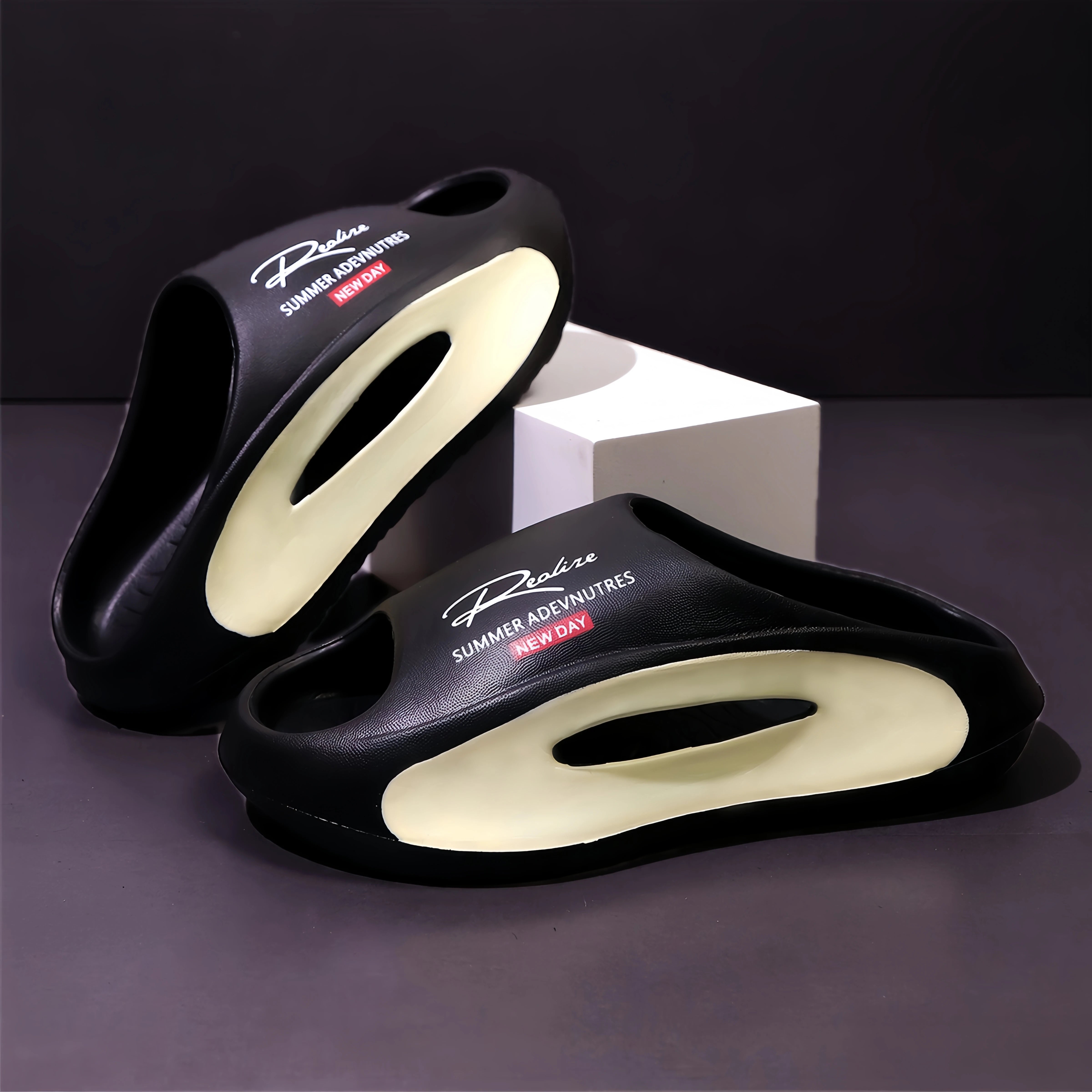 Sandales à enfiler pour hommes – Légères, respirantes et élégantes sans effort