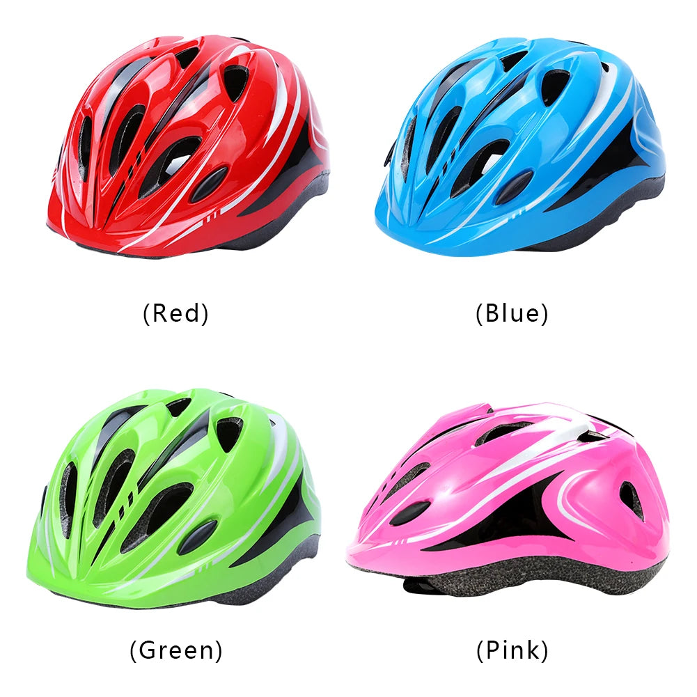 Casco para monopatín, patinete o bicicleta para niños, set de equipo de protección deportiva con rodilleras, coderas y muñequeras para niños y niñas, casco de esquí