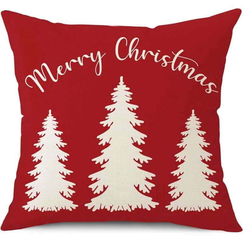 Funda de cojín Feliz Navidad – Encanto festivo para tu hogar
