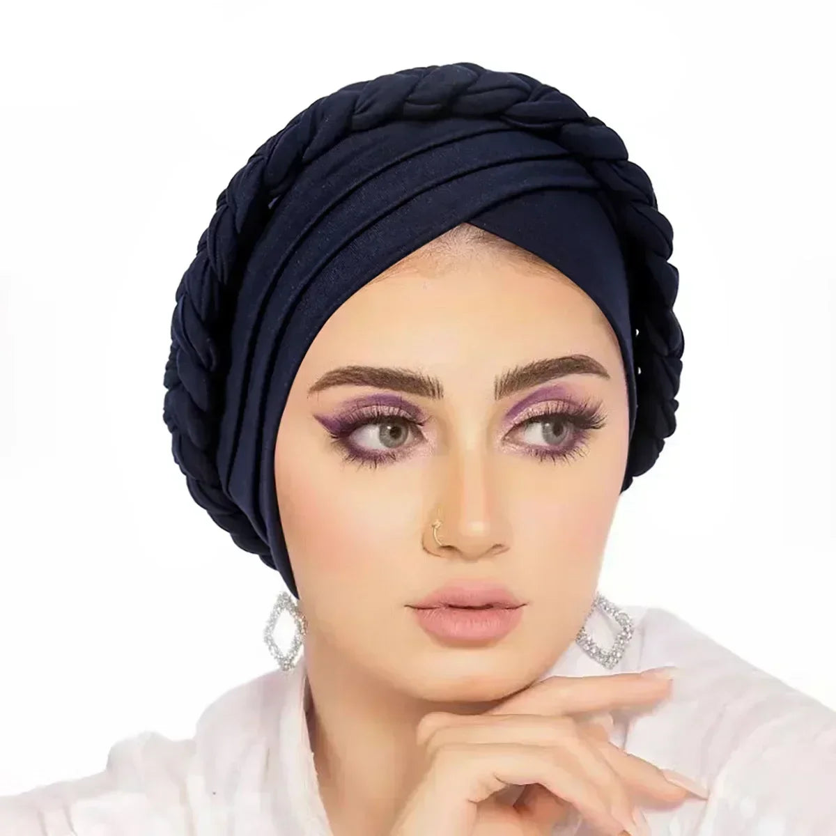 Women’s Sequin Knotted Turban – Elegant, Comfortable & Perfect for Any Occasion