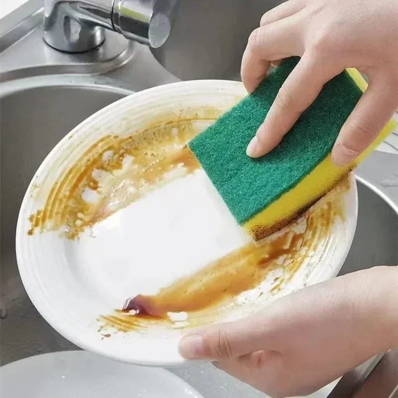 30/5 esponjas mágicas de limpieza, doble cara, reutilizables, trapos de cocina, estropajos para sartenes, ollas, lavavajillas, cepillo, herramientas de limpieza