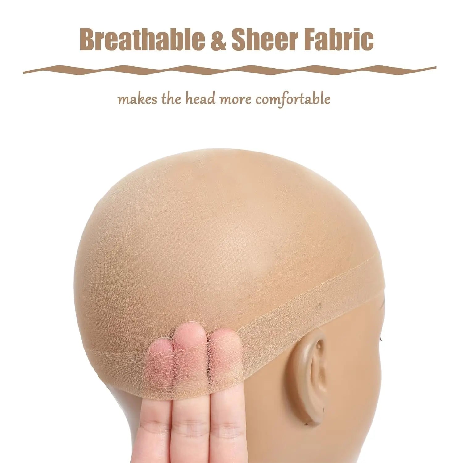 Gorro de peluca de alta densidad