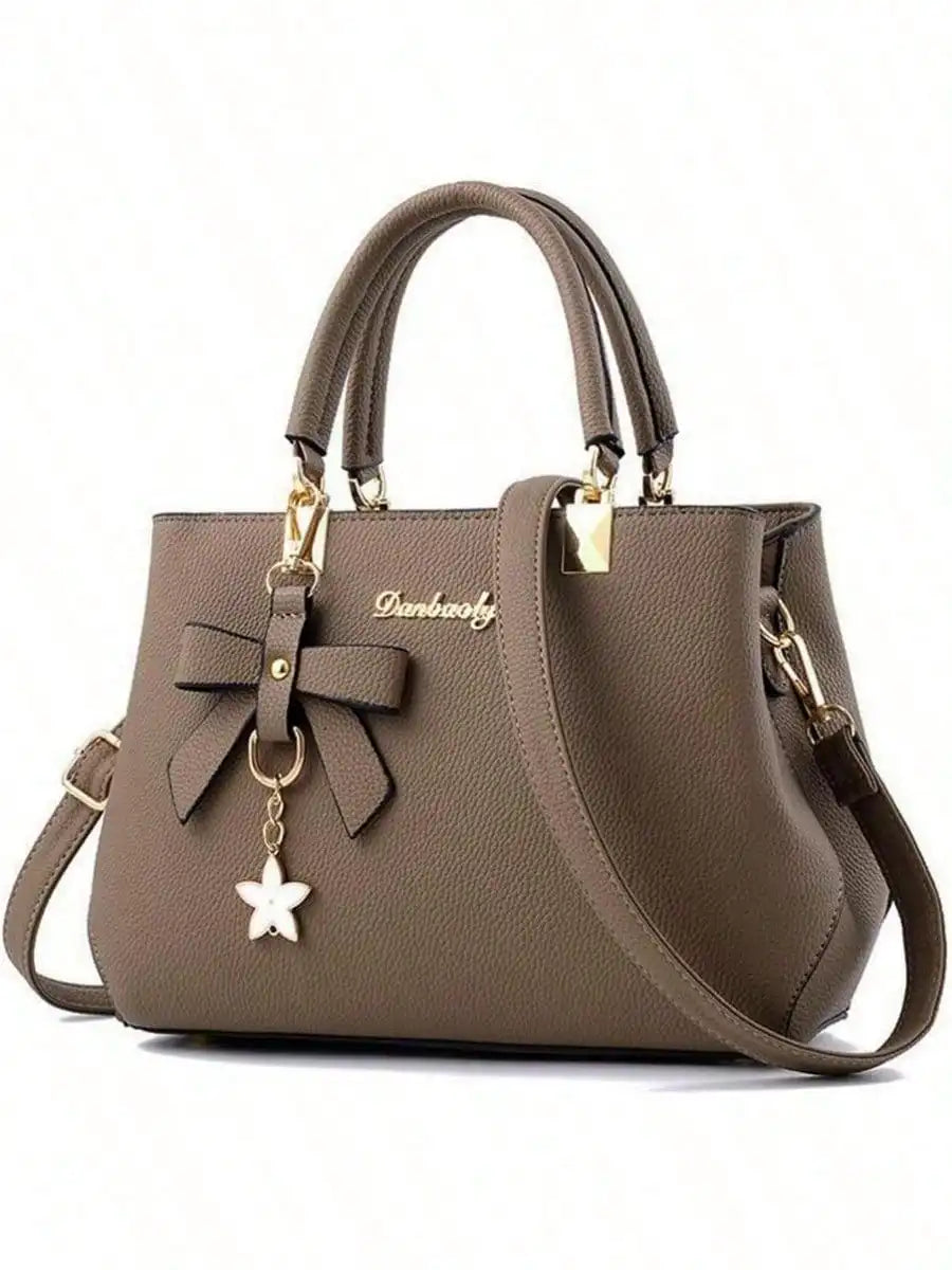 Olive Bow Handbag