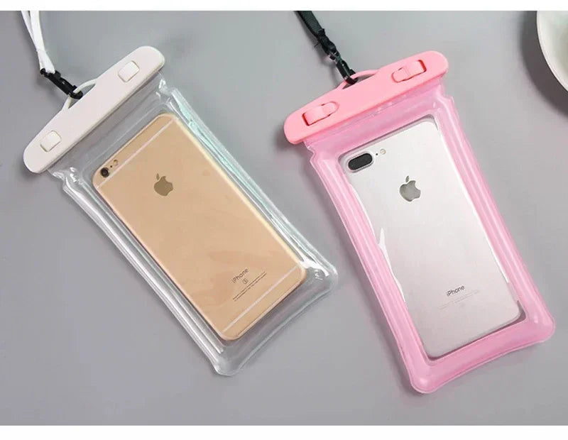 Étuis de téléphone portable étanches pour la natation, étuis de cou à suspendre Macron AirBag, étui universel pour téléphone portable de 7 pouces pour la plongée et le ski