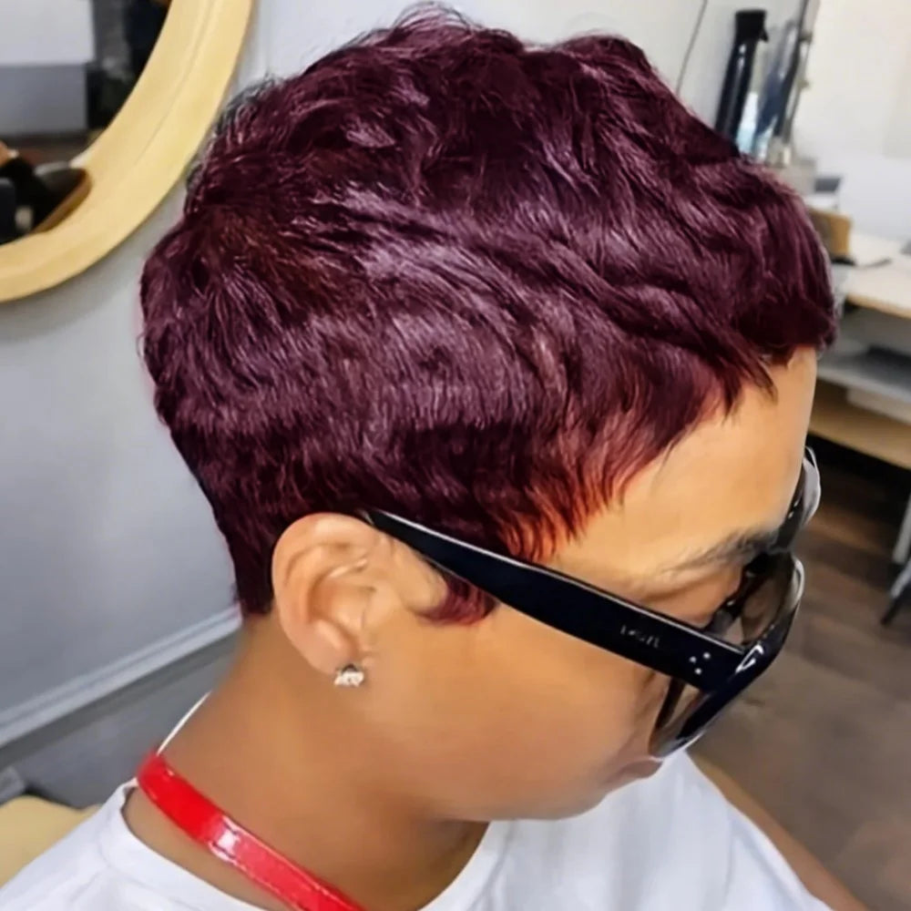 Layered Pixie Hair Wig