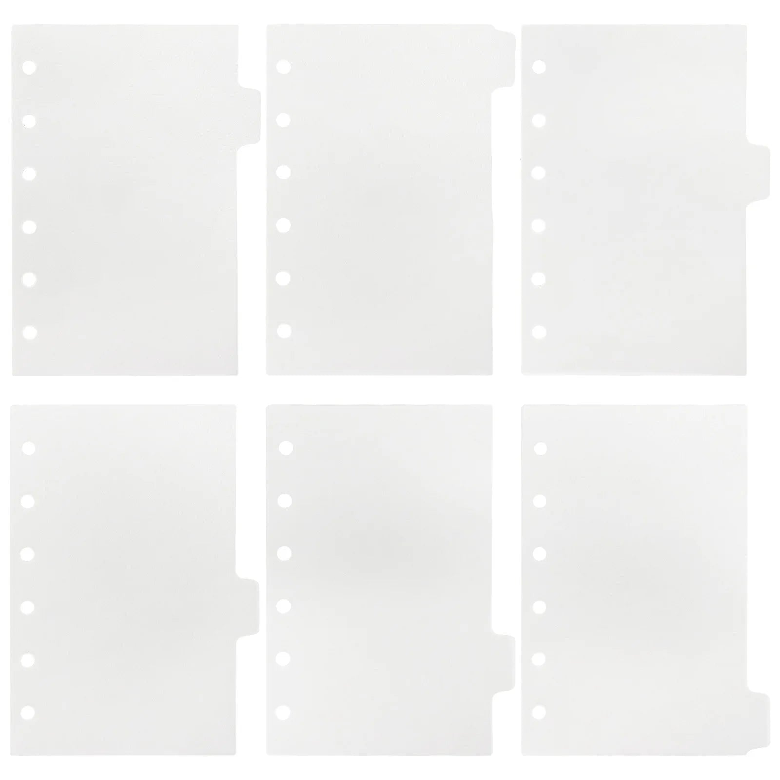 Carnet de notes A5, A6, A7, couleur macaron, classeur à 6 anneaux, en PU, à clipser, à feuilles mobiles, couverture, carnet de notes, journal, papeterie Kawaii